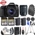 Eos 80D DSLR Camera with 18-55mm STM Lens | Wrist Grip | Ext Battery -64GB Kit