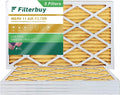 Filterbuy 24x36x1 MERV 11 Pleated HVAC AC Furnace Air Filters (5-Pack)