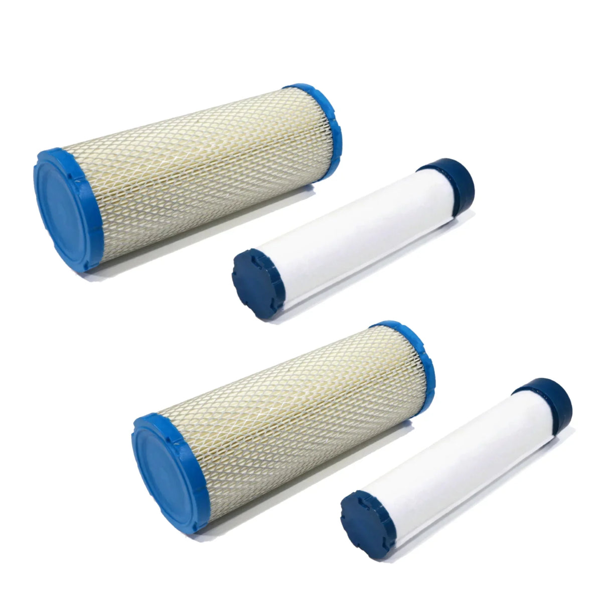 The ROP Shop | (2-Pack) AIR FILTERS for Kawasaki 110137020, 110137044, 110137019, 110137045