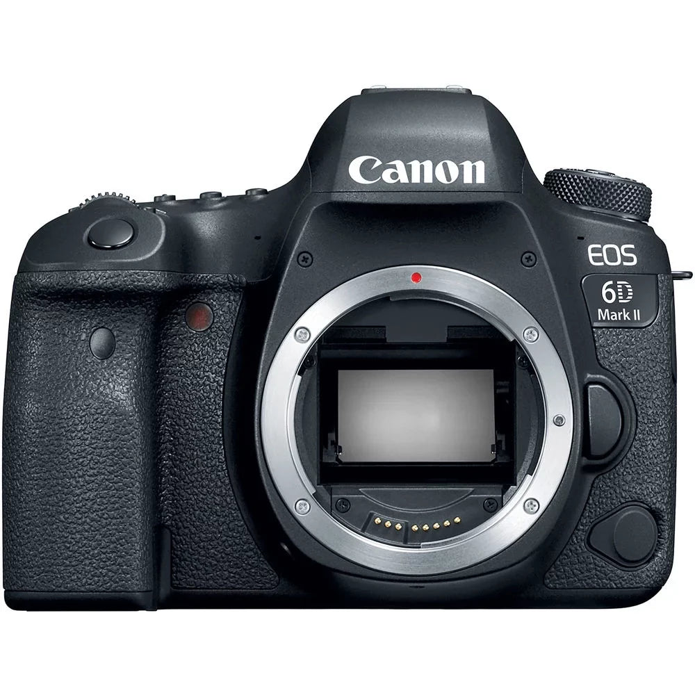 EOS 6D Mark II DSLR Camera (1897C002) + EF 50mm Lens + More