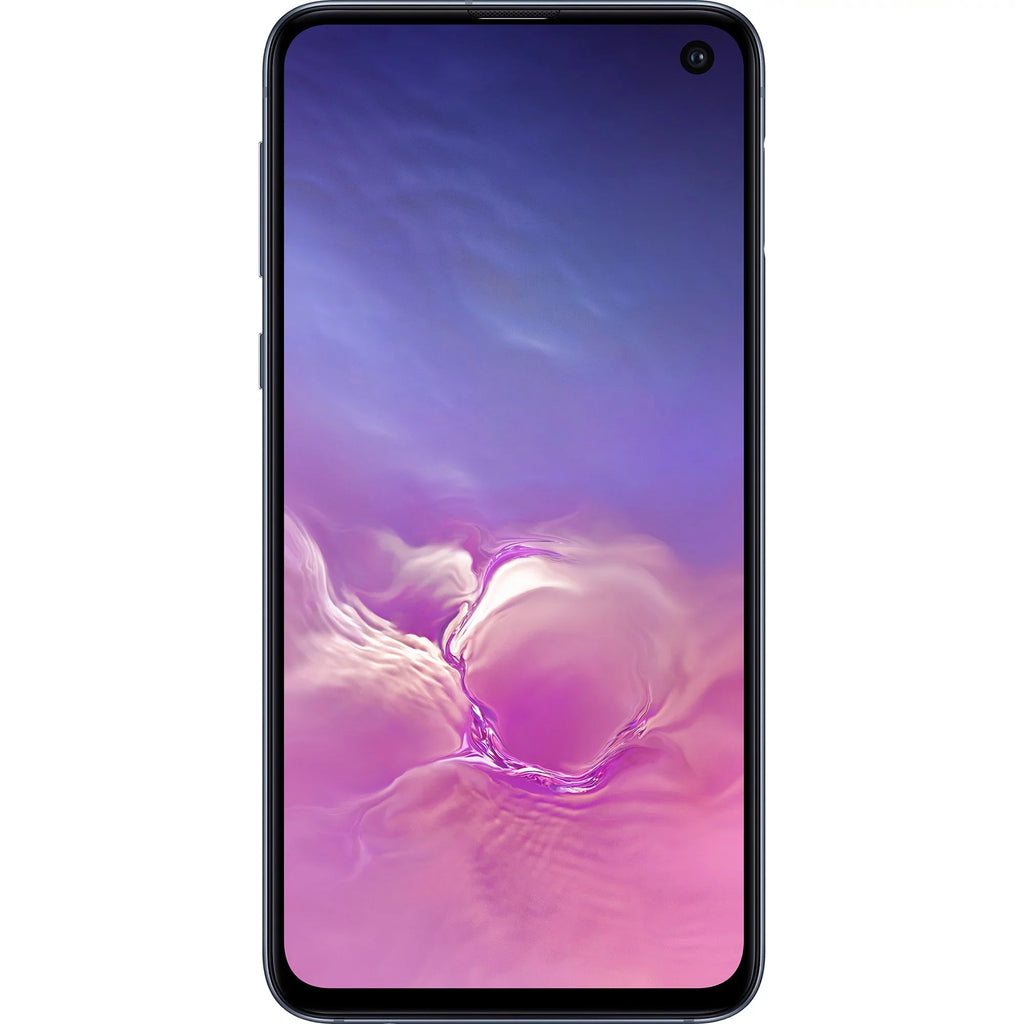 Restored Galaxy S10E 128GB GSM Unlocked Prism Black (Refurbished)
