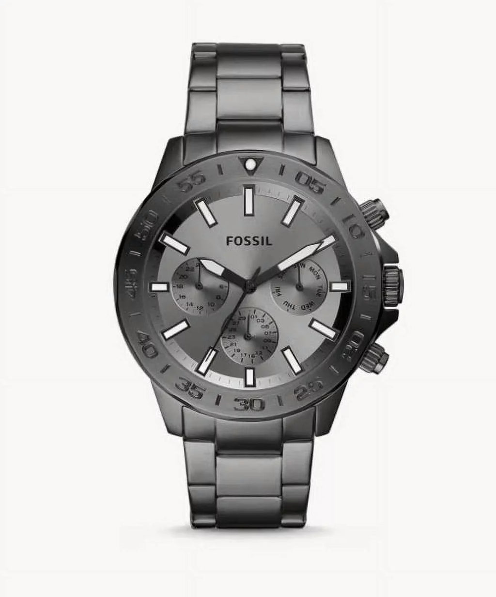 Fossil BQ2491 Bannon Multifunction Smoke Stainless Steel Watch