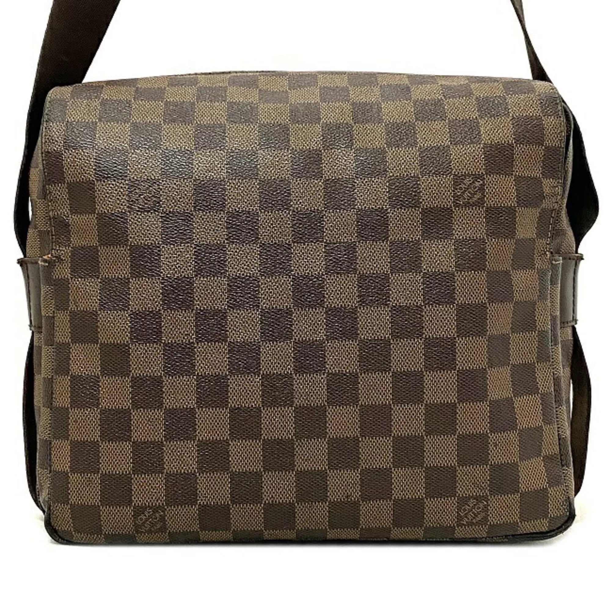 Pre-Owned Louis Vuitton Bag Naviglio Brown Damier Ebene N45255 Shoulder SR0055 LOUIS VUITTON (Good)