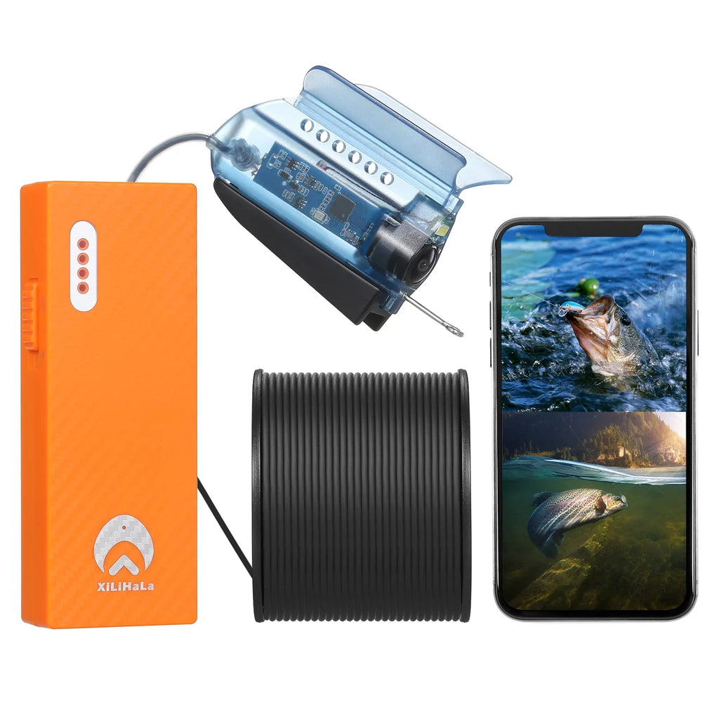 Dive into Depths with Gofishup Fluid Camera - 1080P Live Video Fish Finder for Ice Lake Sea Boat Kayak Fishing