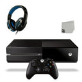 Xbox One Original 500GB Gaming Console Black With Headset BOLT AXTION Bundle Pre-owned