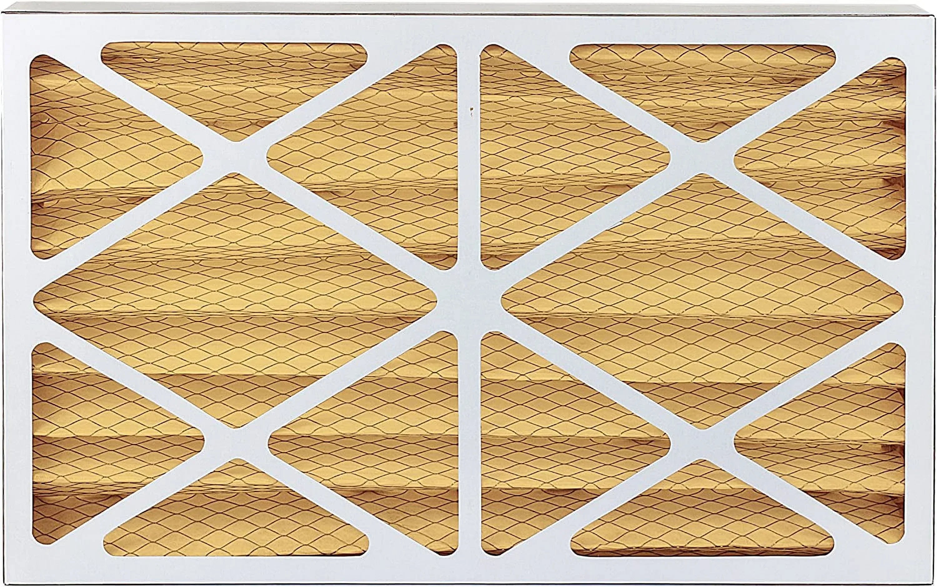 Filterbuy 16x24x4 MERV 11 Pleated HVAC AC Furnace Air Filters (1-Pack)