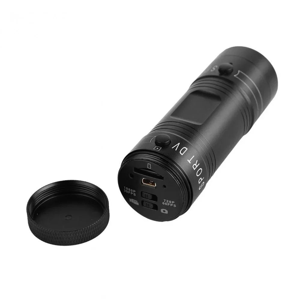 Tomshoo Camcorder for Bike Helmet Camera with 120° Wide Angle Lens, Liquid Camera