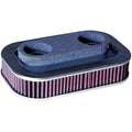 K&N Engine Air Filter: High Capability Premium, Powersport Air Filter: 1988-2003 HARLEY DAVIDSON (XL1200C, XL1200S, XL883C, XL883R, XLH1200, XLH883, XL53C, and other select models) HD-1388