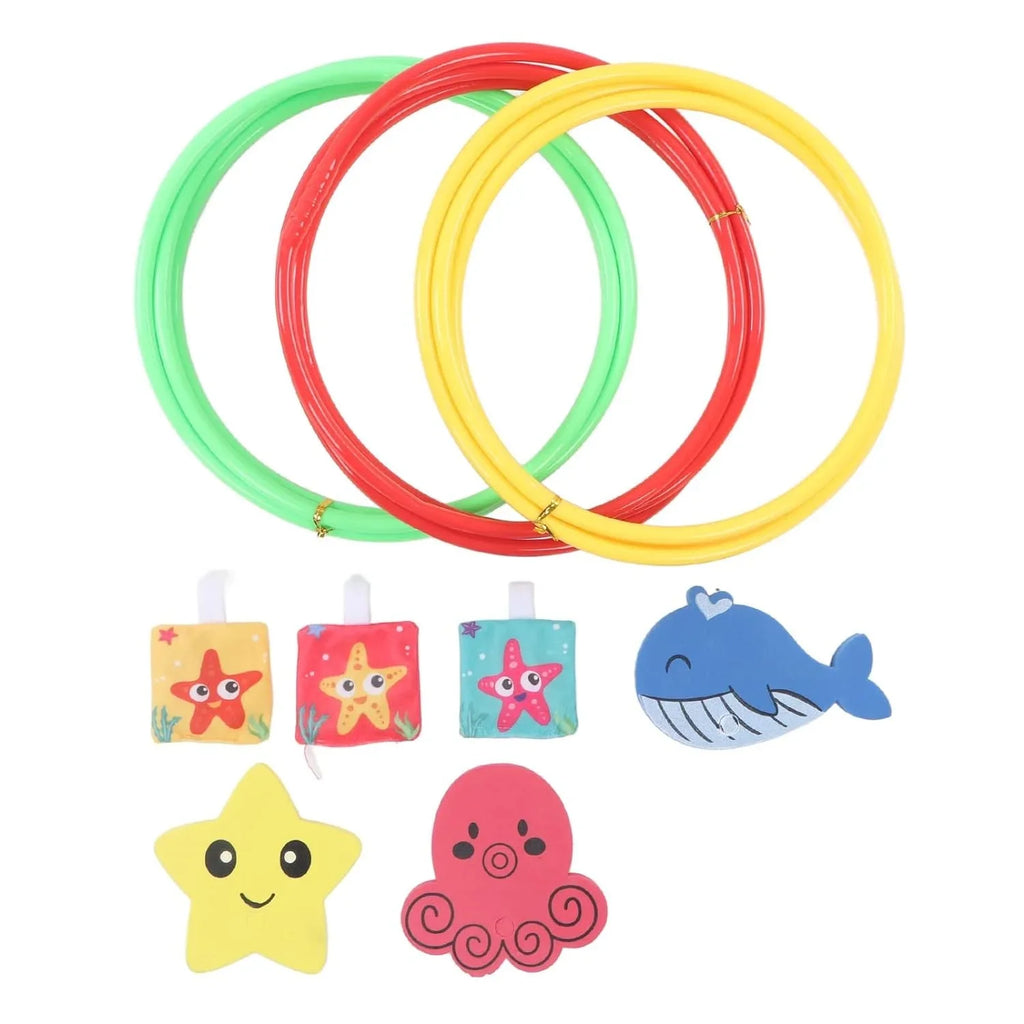 Diving Rings Toy For Kids Swimming Training Long-lasting & Portable Fluid Sports Children Diving Rings