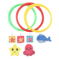 Diving Rings Toy For Kids Swimming Training Long-lasting & Portable Fluid Sports Children Diving Rings
