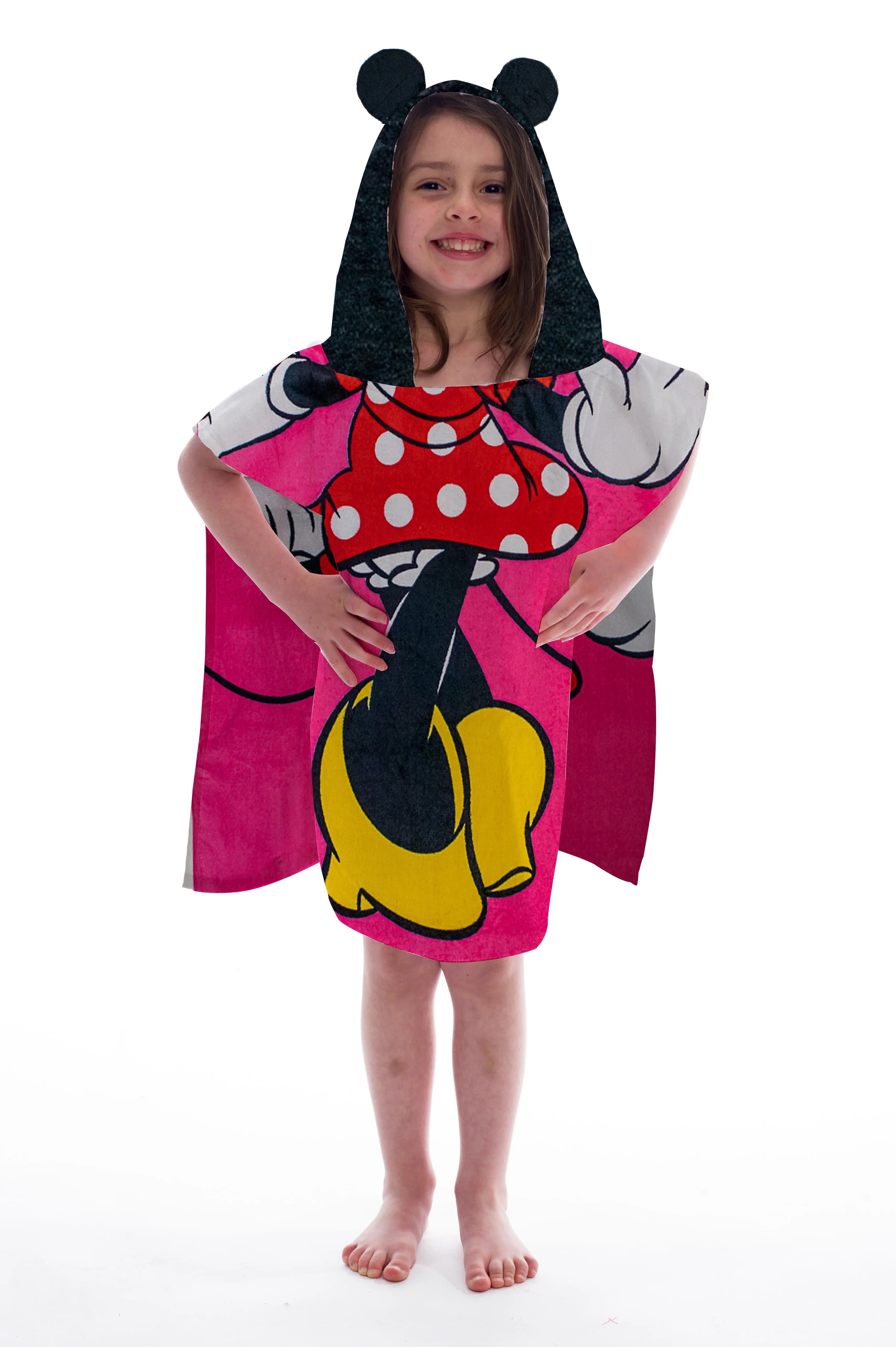 Disney Minnie Mouse Hooded Poncho Towel