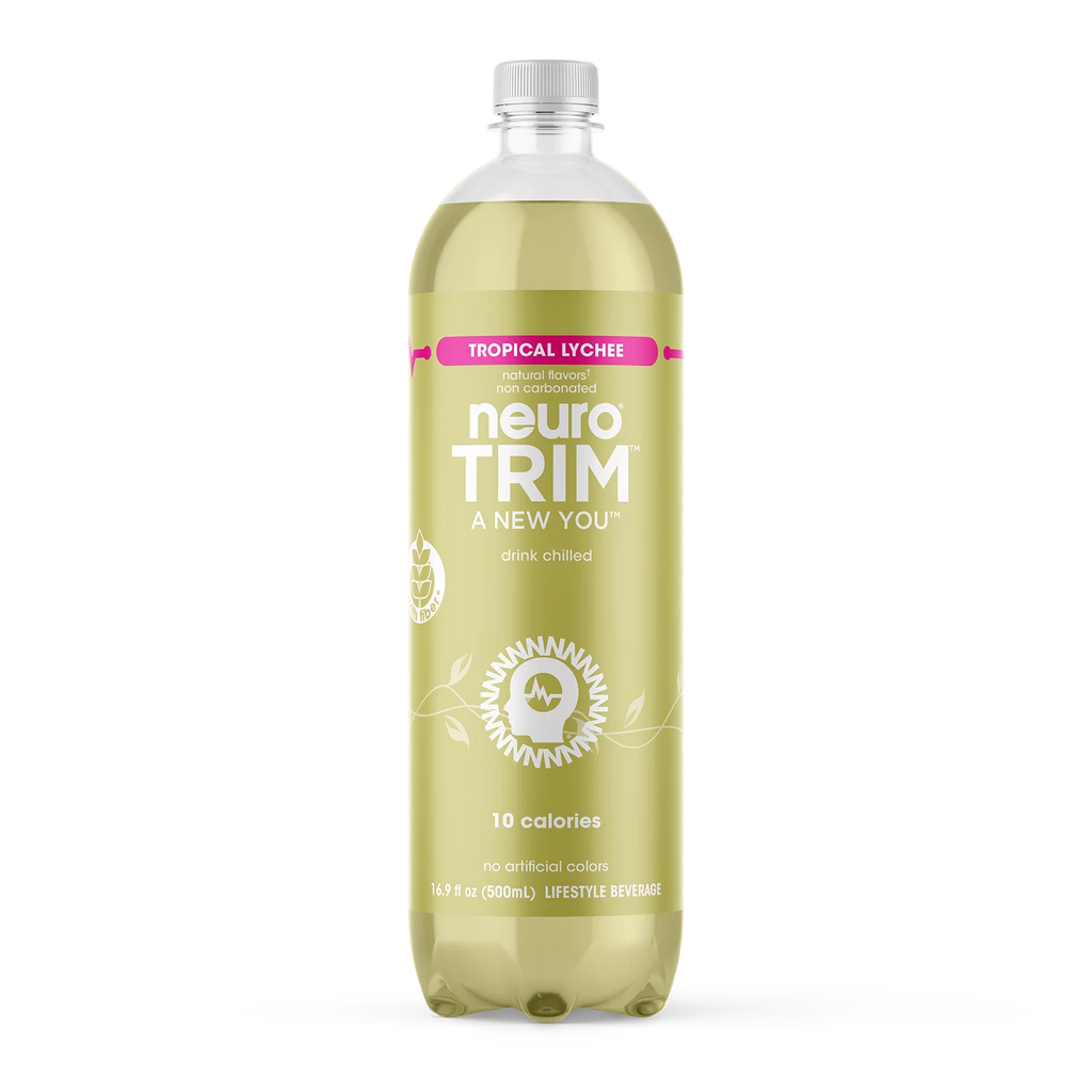 neuroTRIM, Tropical Lychee, Beverage for Appetite Control, 16.9oz (12 Pack)