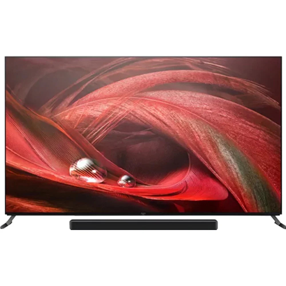 XR85X95J 85 inch X95J 4K Ultra HD Full Array LED Smart TV 2021 Bundle with Deco Gear Home Theater Soundbar with Subwoofer, Wall Mount Accessory Kit, 6FT 4K HDMI 2.0 Cables and More