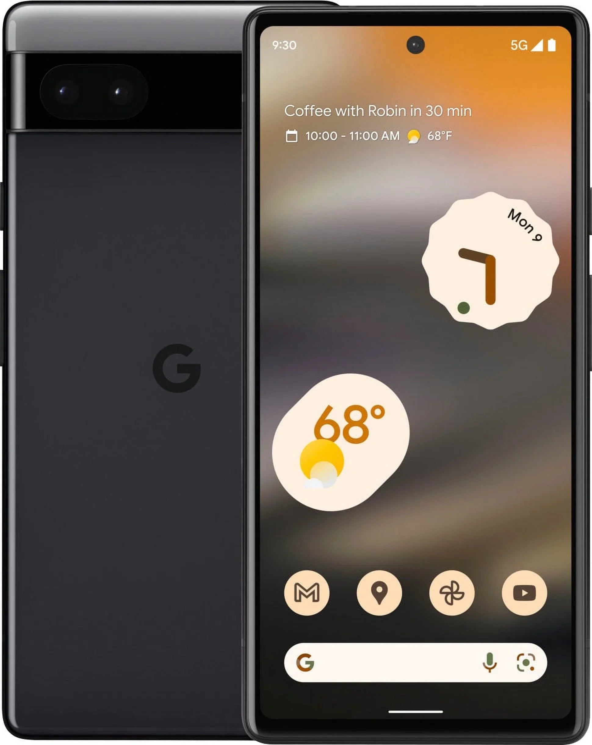 Pre-Owned Google Pixel 6A 128GB AT&T Locked (Refurbished: Good)