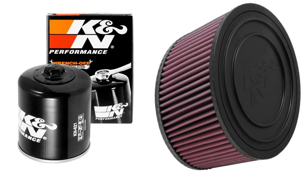 K&N Air and Oil Filter Black Kit for ATV/UTV ARCTIC CAT Wildcat 4 1000 2014