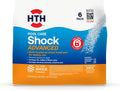 HTH Pool Care Shock Advanced, Swimming Pool Chemical Prevents Bacteria & Algae, Cal Hypo Formula, 1 lb (Pack of 6)