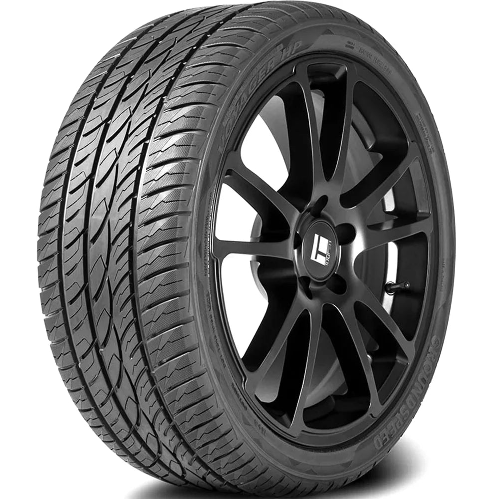 Groundspeed Voyager 235/50R17 ZR 96W A/S Efficiency Tire Fits: 2016-18 Ford Fusion Energi SE, 2014-15 Ford Fusion S Hybrid