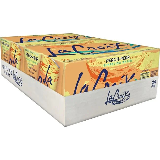 12 oz Peach Pear Sparkling Liquid - Pack of 12