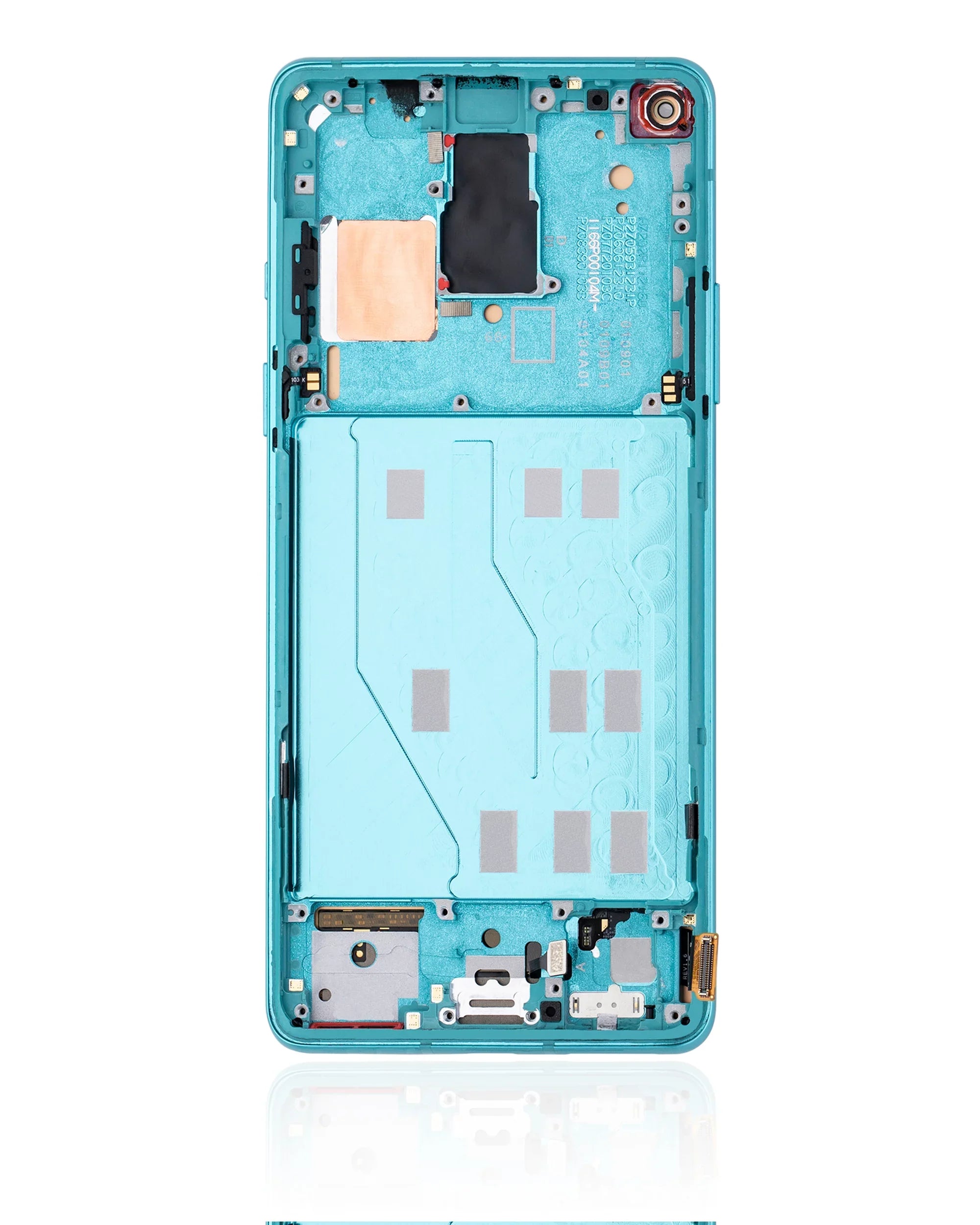 Replacement OLED Assembly With Frame Compatible For OnePlus 8 / 5G (Non-Verizon 5G UW Frame) (Refurbished) (Glacial Green)