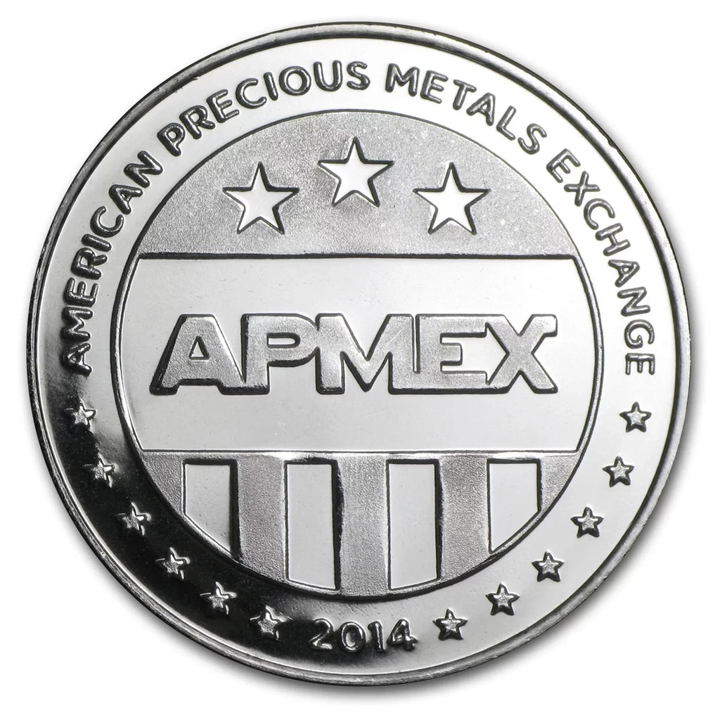 1 oz Silver Round - APMEX (2014 Eagle Eye)