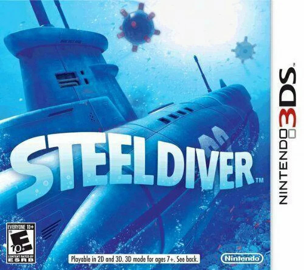 Steel Diver - Nintendo 3DS [NTSC 2DS Simulation Submarine Video Game] NEW