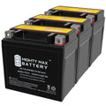 YTZ7S 12V 6AH Replacement Battery compatible with Protek YTZ7S - 3 Pack