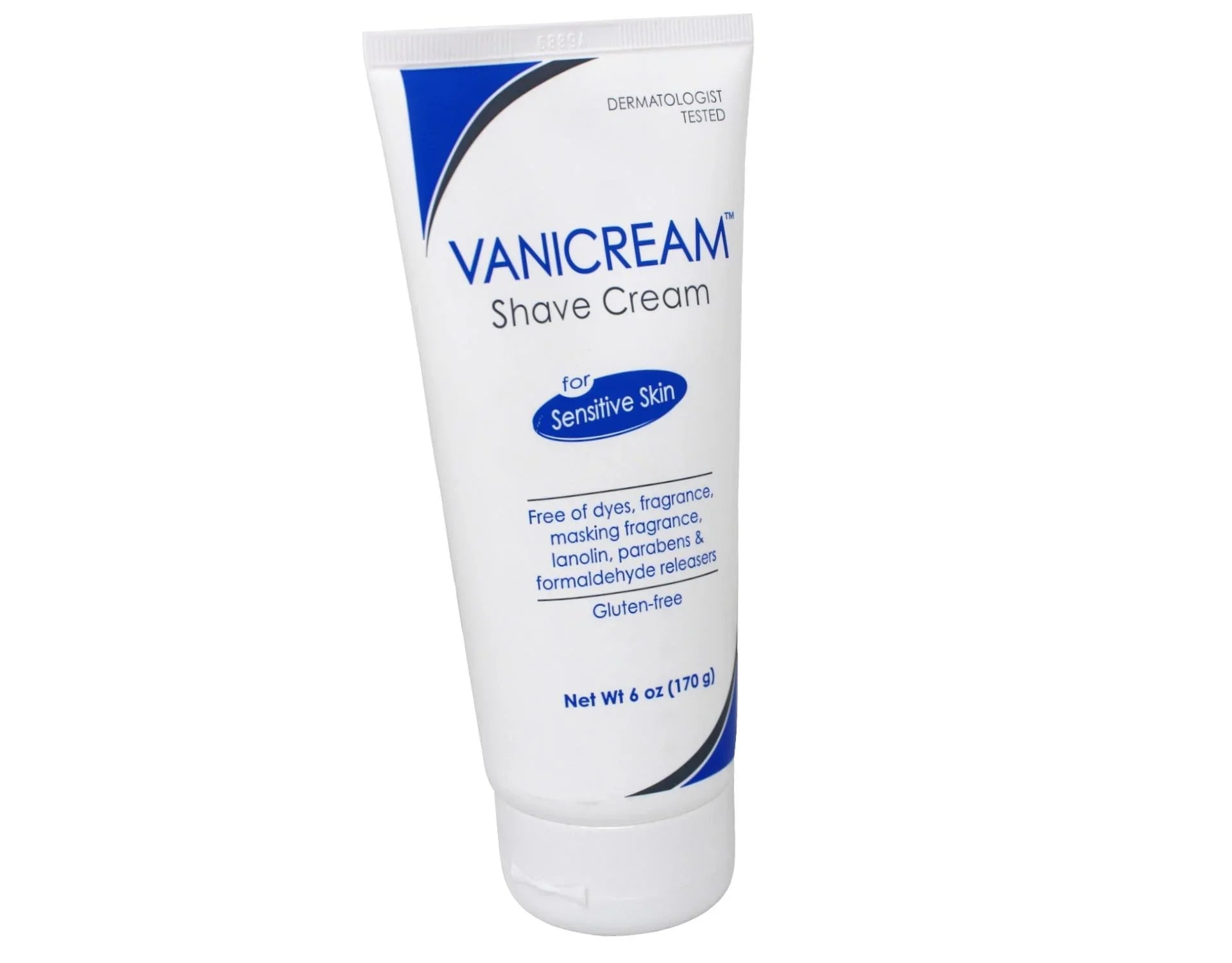 2 Pack Vanicream Shave Cream For Sensitive Skin 6oz Each