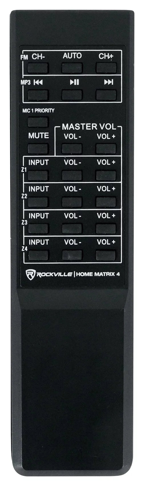 Rockville 4-Room Home Ceiling Speaker System w/ (8) 8" Speakers+4-Zone Receiver