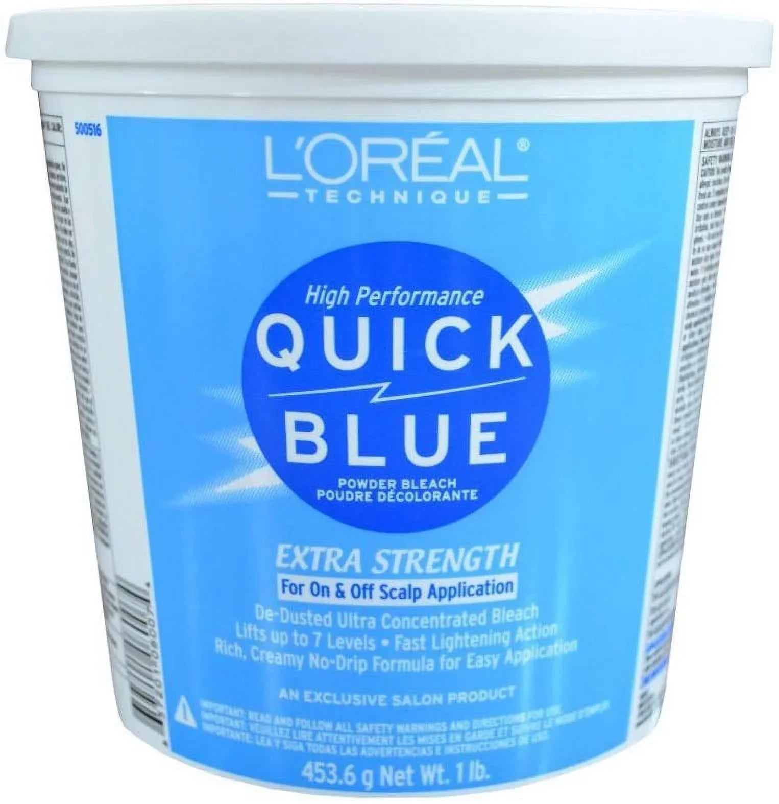 L'Oreal Quick Blue Powder Bleach, 1 LB, Loreal 20 Volume 8oz and Loreal 30 Volume 8oz Bundle