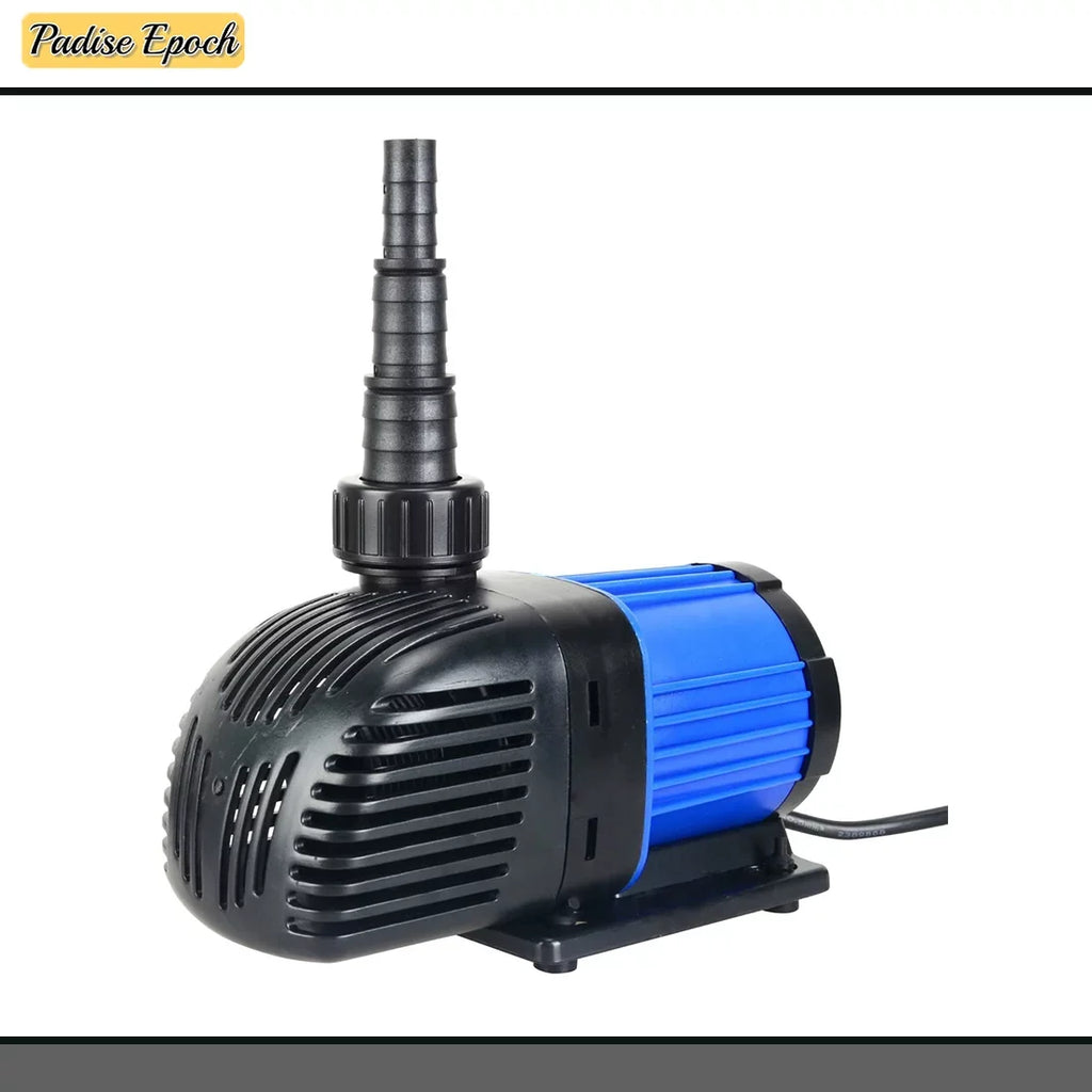 Aquarium 24 V DC Quiet Return Pump with Controller 1052 GPH Submersible and Inline Fluid Pump with Feeding Mode and Memory Function for Fish Tank Pond Fountain and Sump Circulation