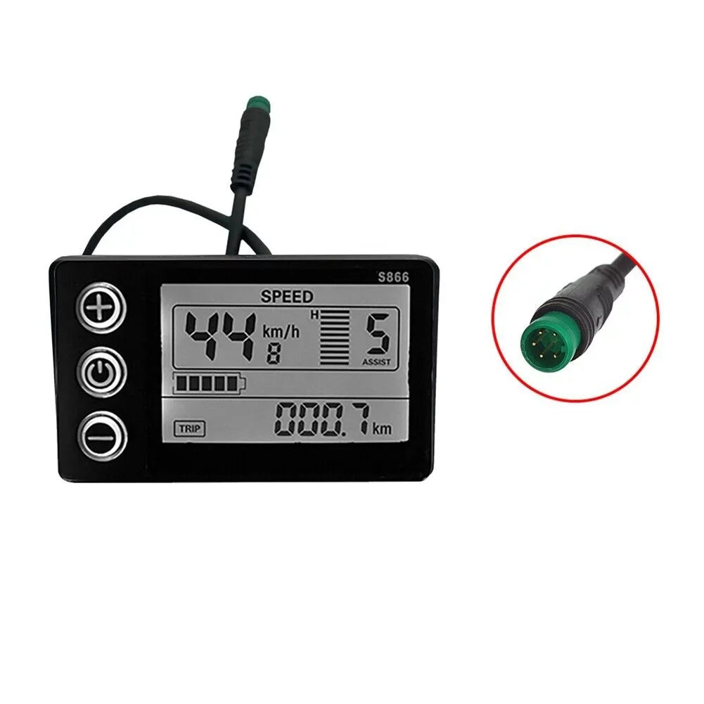 For E-bike Lcd Display 24V/36V/48V Display E-Bike Electric Bike LCD MTB Parts