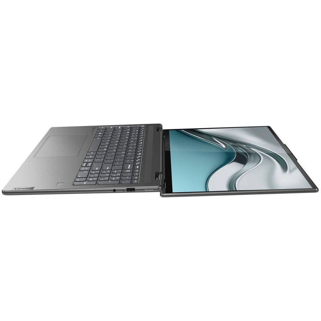 Yoga 7i Windows 11 Pro 16" 2.5K IPS 2-in-1 Business Notebook 12th Evo Platform 12-Core i5-1240P, 8GB LPDDR5 RAM, 1TB SSD, Iris Xe Graphics, Backlit KB, Fp, Gray