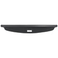 Ikon Motorsports Retractable Rear Trunk Security Cargo Cover Tonneau Luggage Shade Added on Bodykit Replacement Compatible With 2020-2024 Ford Escape Black Canvas