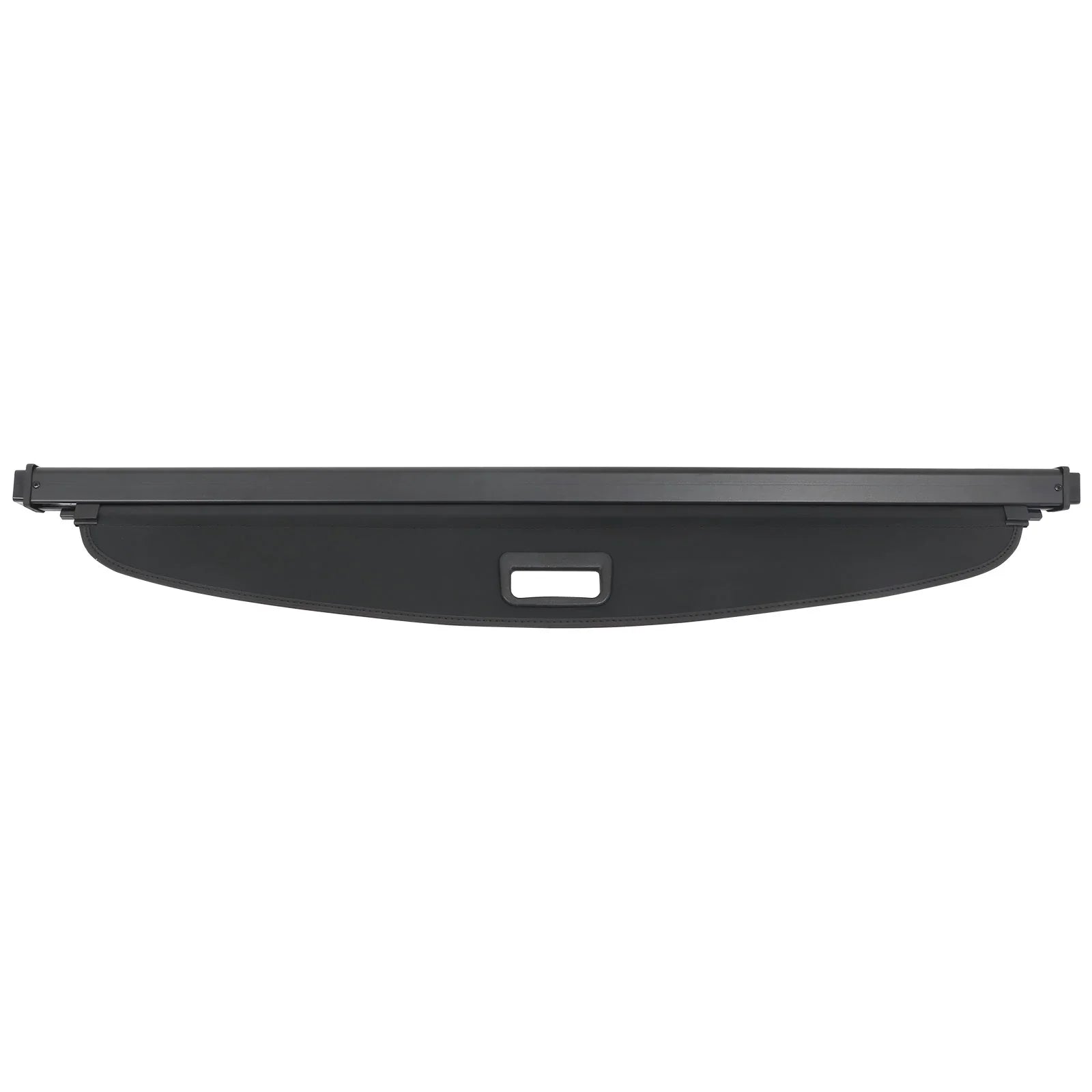 Ikon Motorsports Retractable Rear Trunk Security Cargo Cover Tonneau Luggage Shade Added on Bodykit Replacement Compatible With 2020-2024 Ford Escape Black Canvas