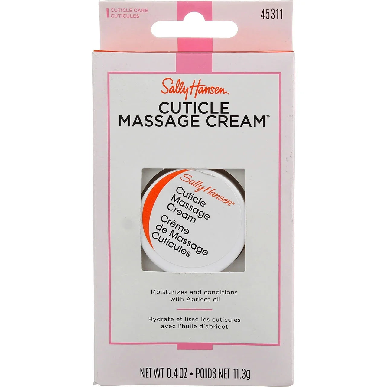 4 Pack - Sally Hansen Cuticle Massage Cream 0.4 oz