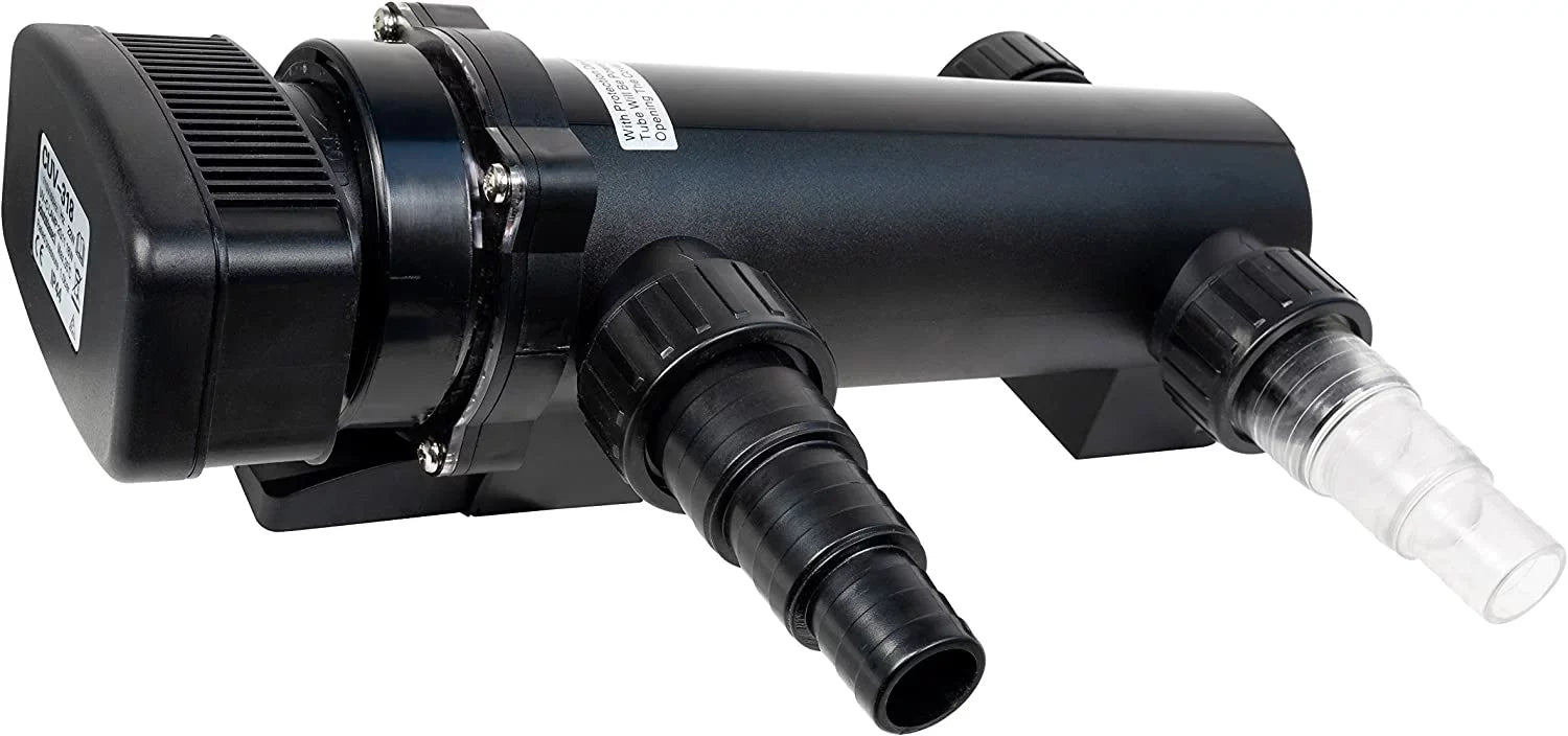 Oxyful 18W UV Ultraviolet 14" Algae Bacteria Virus Sterilizer Light Clarifier Lamp Filter for Aquarium Koi Pond Fish Tank