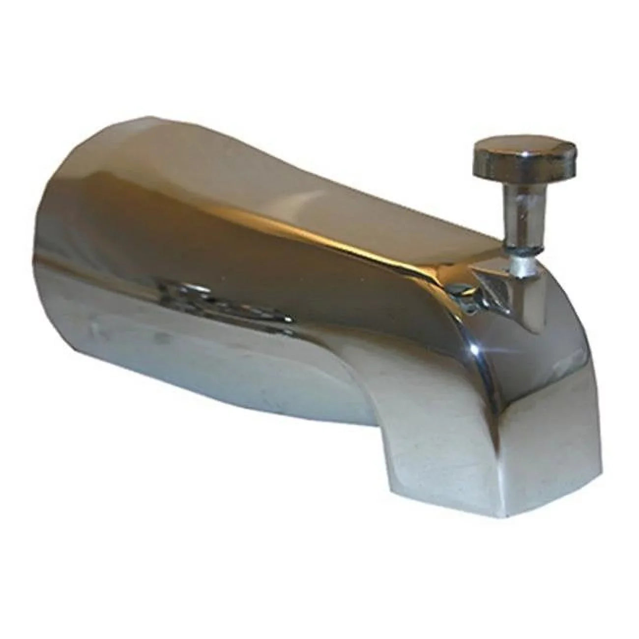 08-1013 Bathtub Diverted Spout, Chrome - 0.63 in.