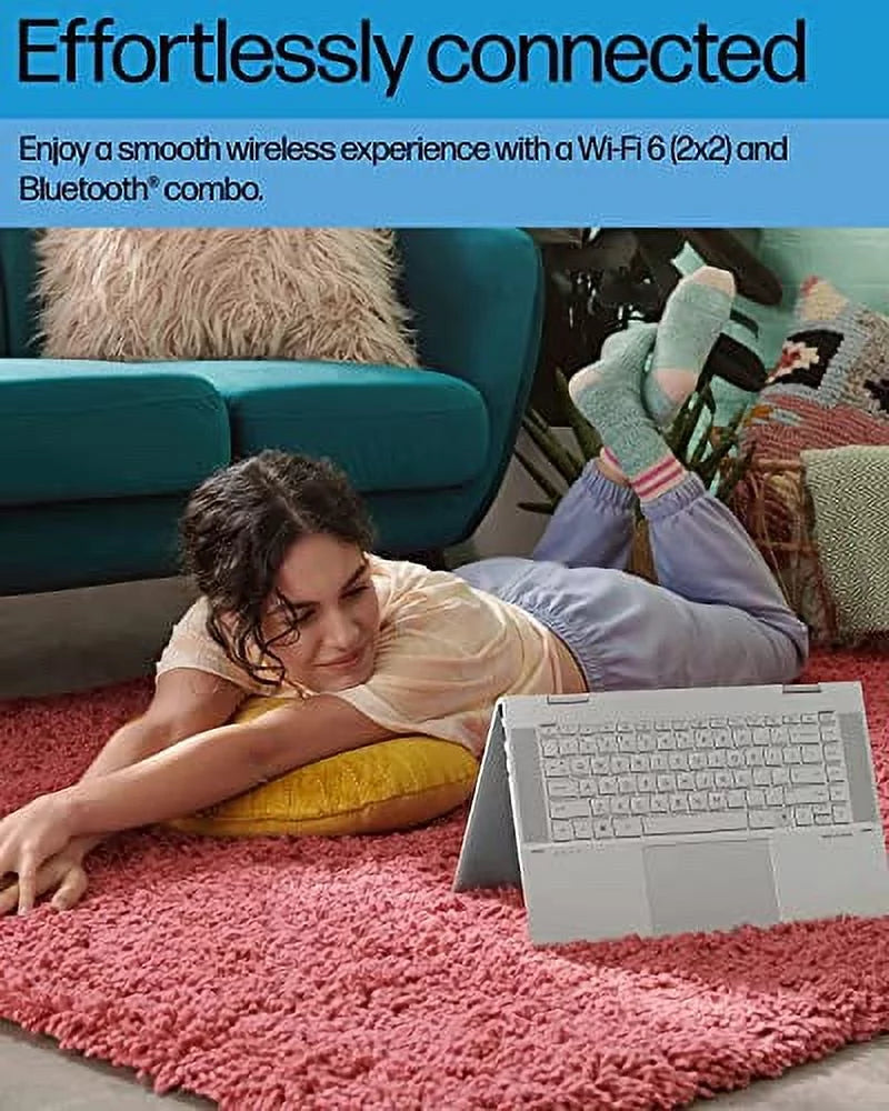 2022 Latest Envy X360 2-in-1 Notebook | 15.6" FHD IPS Display | 12-Core i7-1260P | 32GB DDR4 1TB NVMe SSD | WiFi 6 | Thunderbolt4 | HDMI2.1 | Backlit KB | Fingerprint | Windows 11 Home