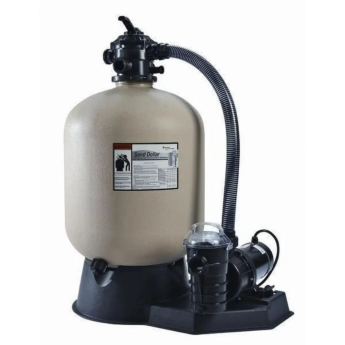 Pentair EC-PNSD0040OE1160 Sand Dollar SD40 Above Ground Pool Sand Filter System with 1HP Pool Pump - Limited Warranty ECPNSD040OE1160