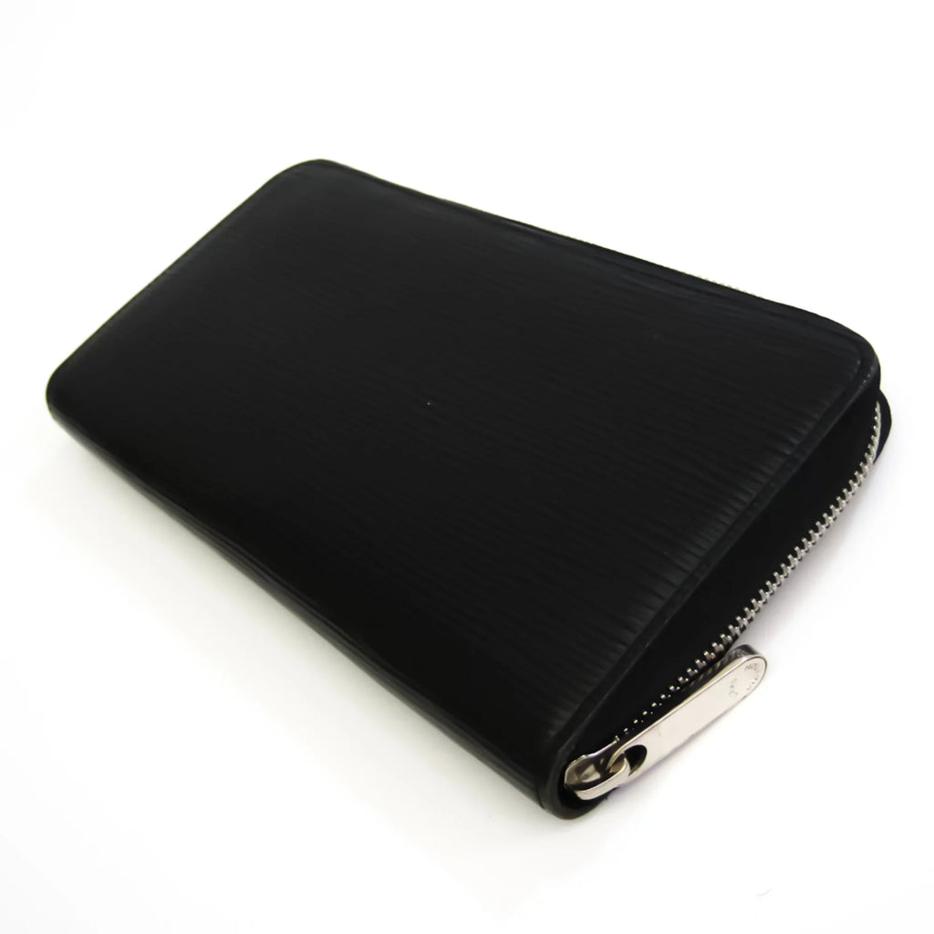 Pre-Owned Louis Vuitton Epi Zippy Organizer M60632 Men's Epi Leather Long Wallet (bi-fold) Noir (Good)