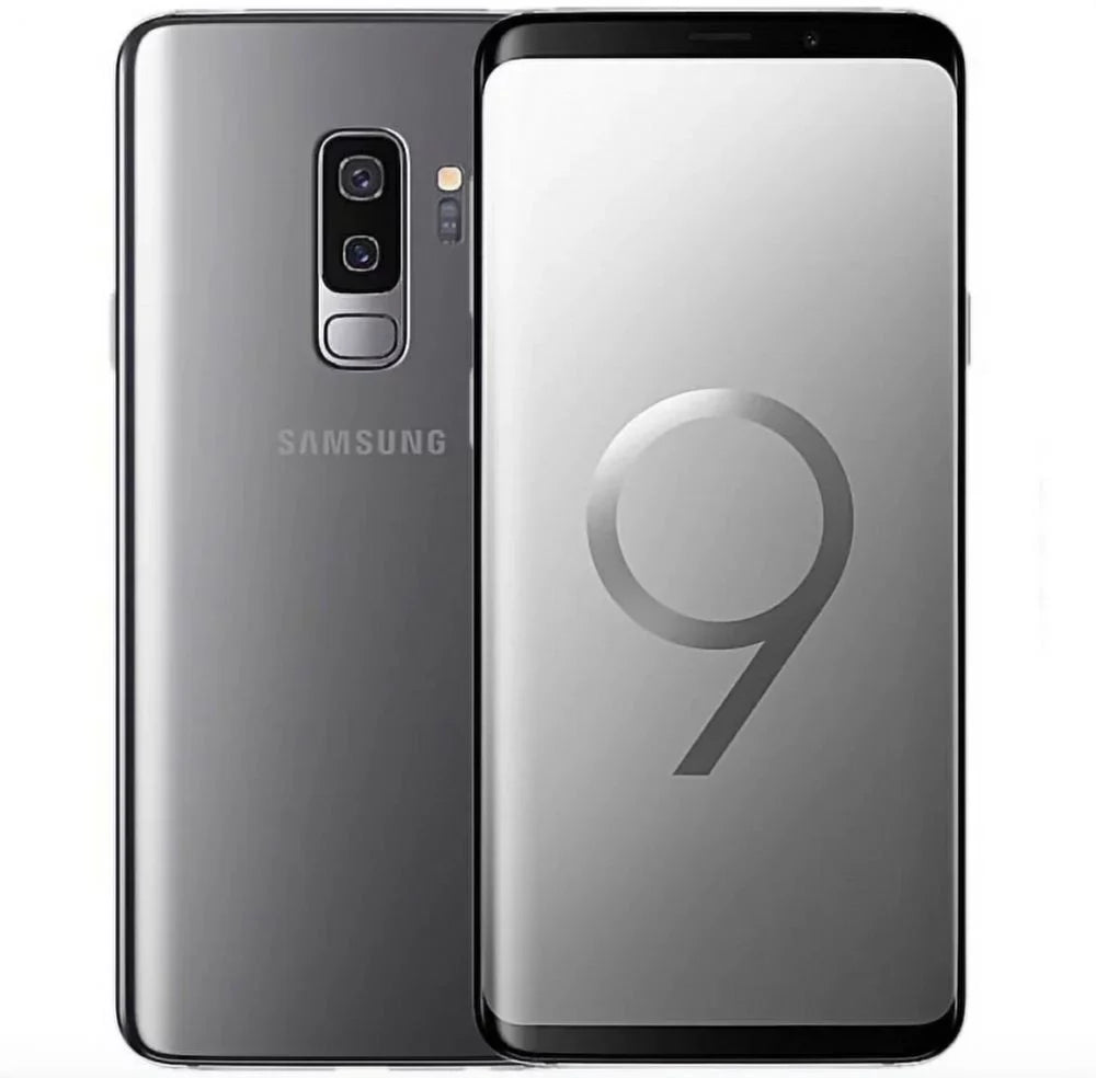 Restored Galaxy S9+ Dual Sim G9650/DS (Brazil/China Unlocked) 128GB Titanium Gray (Refurbished)