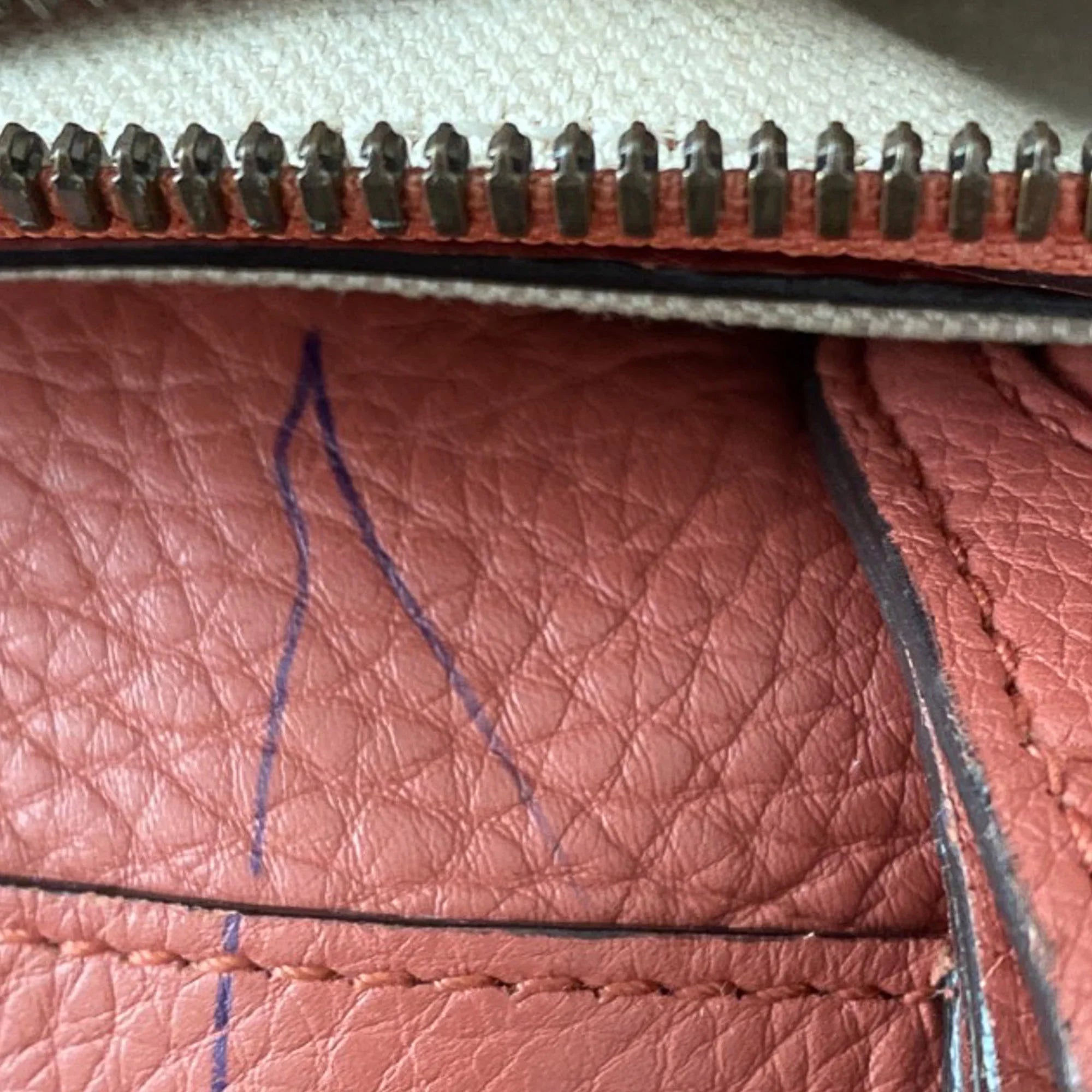 Pre-Owned Authenticated Gucci Bamboo Shopper Satchel Calf Leather Pink Unisex (Fair)