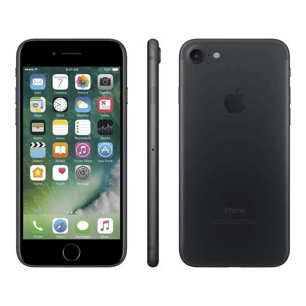 Restored iPhone 7 128GB Black (AT&T Locked) Smartphone (Refurbished)