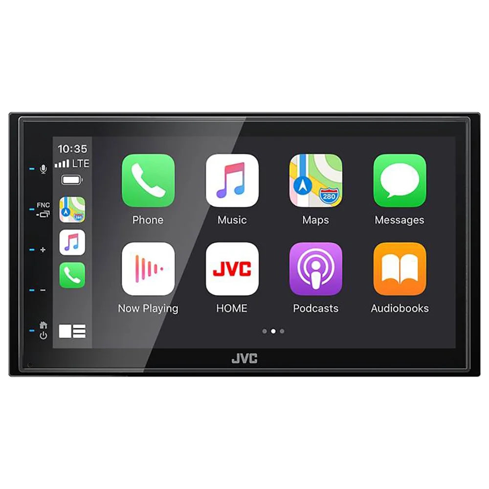 New JVC KW-M56BT Multimedia Receiver (Does not play DVD/CD Discs) w/ Backup Camera