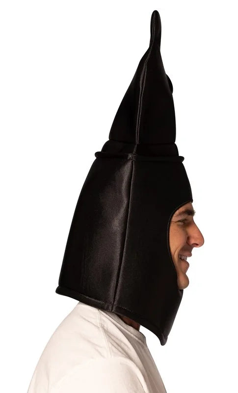 Rasta Imposta Ultimate Deluxe BlackBishopChessHeadpiece Halloween Mask Costume, Adult One Size, R1309-OS