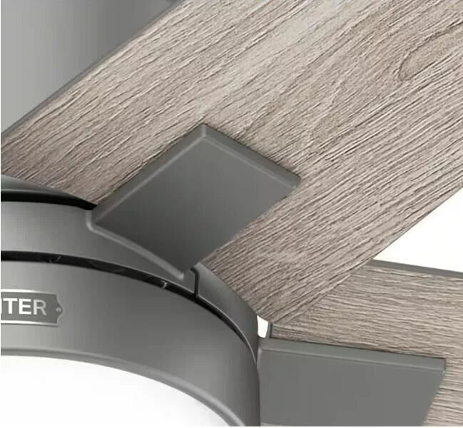 Codec 60 in. Indoor Matte Silver Smart Ceiling Fan with Remote and Light Kit