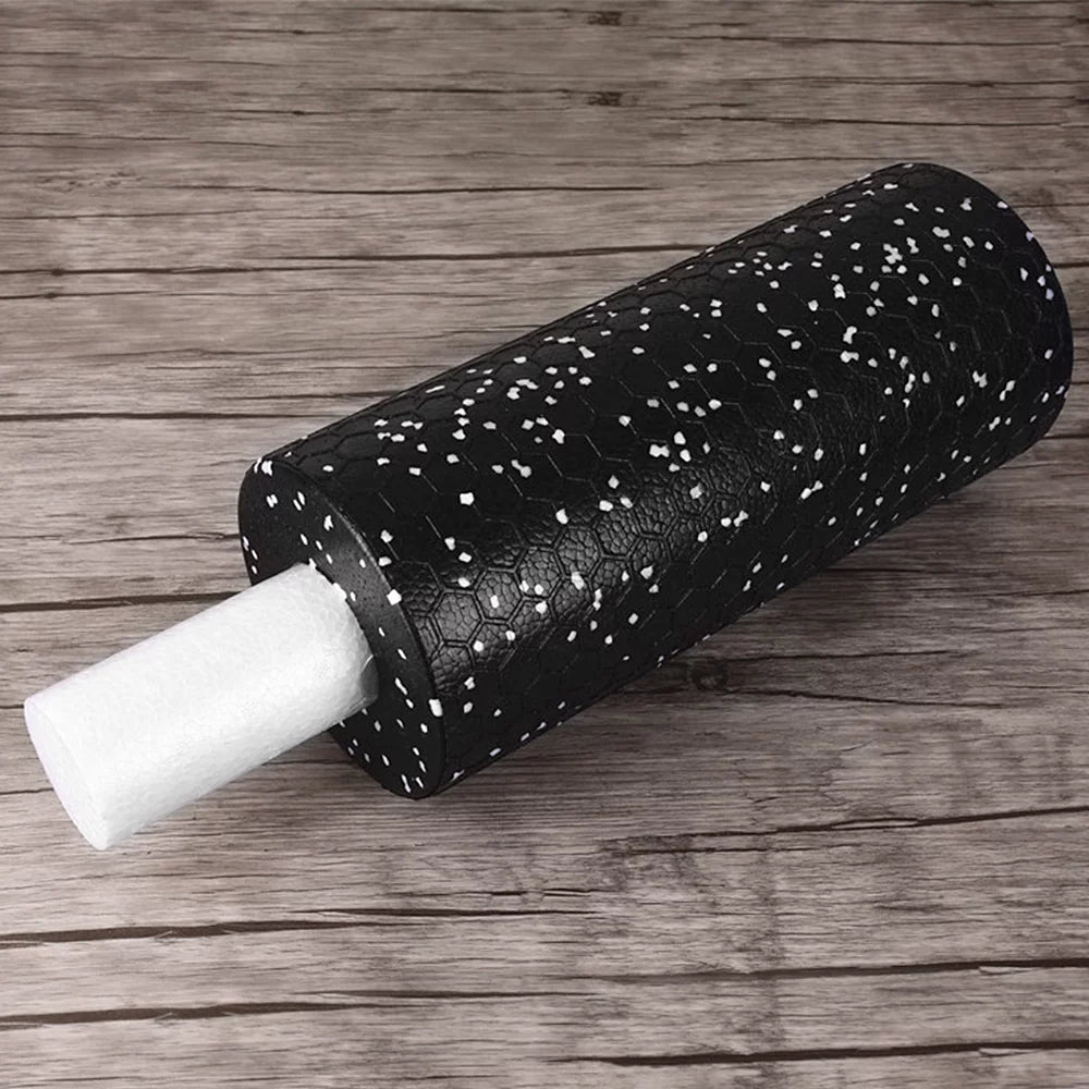 Exercise and Therapy Yoga Foam Roller Set, 2pcs Soft and Hard Rollers for Fitness and Muscle Massage