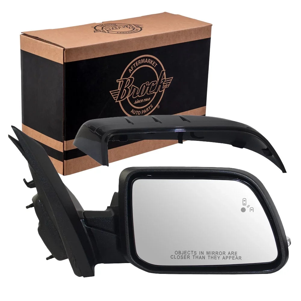 Passengers Power Side View Mirror Heated Memory Puddle Lamp Signal w/ Blind Spot Detection Replacement for 11-14 Ford Edge CT4Z17682EAPTM Fits select: 2014 FORD EDGE SEL, 2011-2013 FORD EDGE SPORT