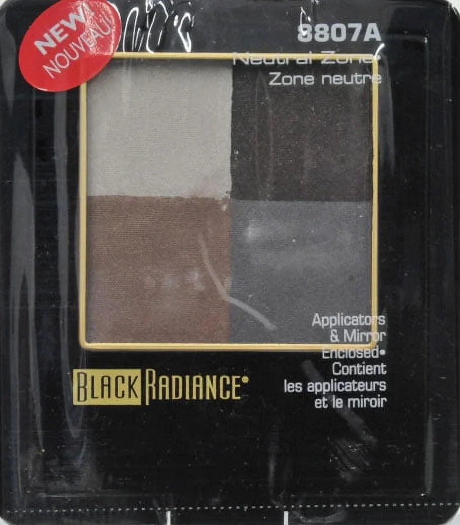 Black Radiance Eye Shadow Quartet, Neutral Zone, .22