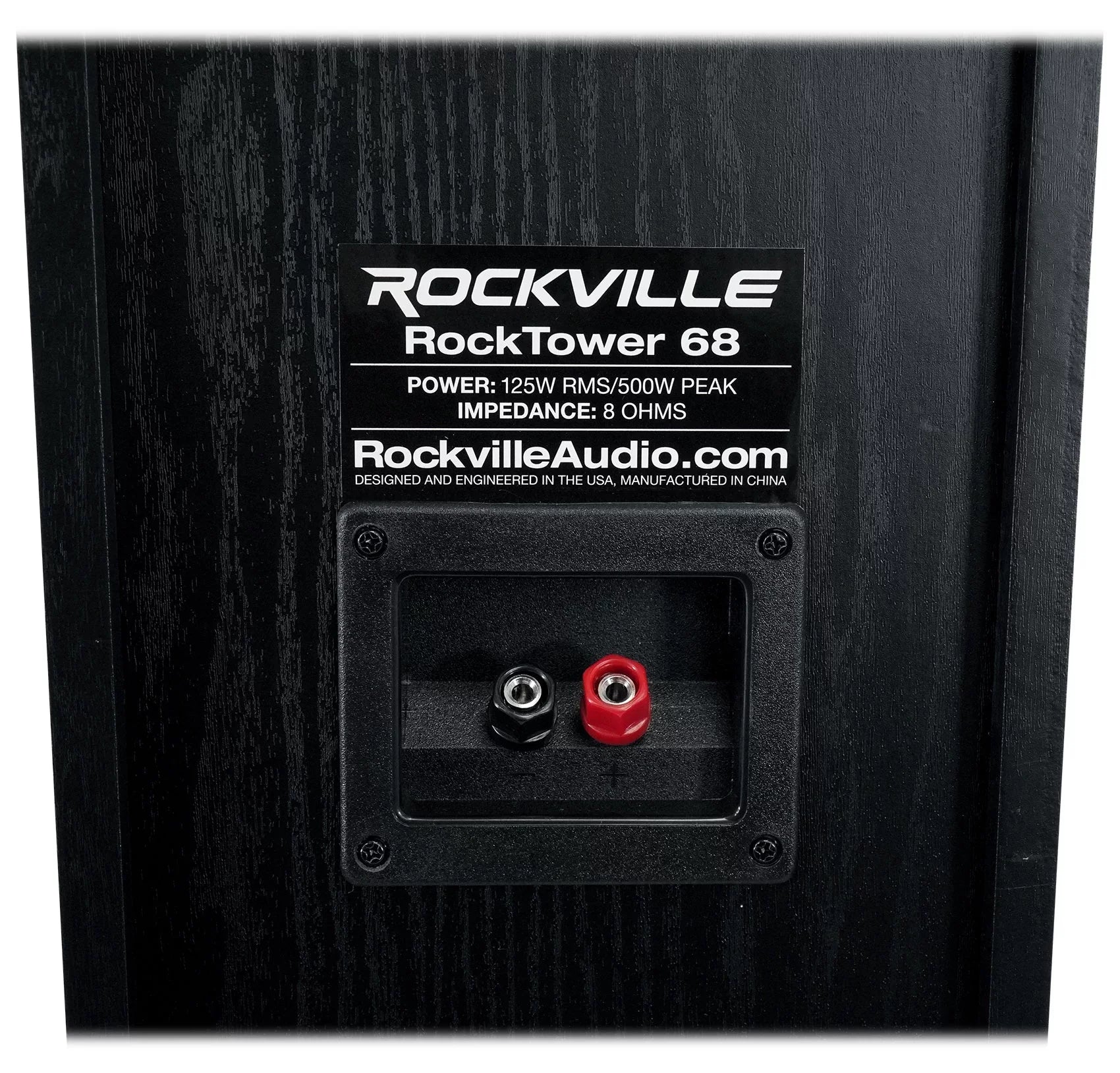 Rockville SINGMIX 5 2000w Bluetooth Home Receiver Mixer+(2) Black Tower Speakers